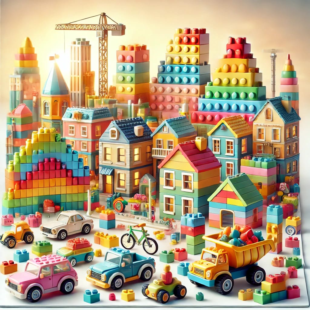 Dezvolta imaginatia cu LEGO !
