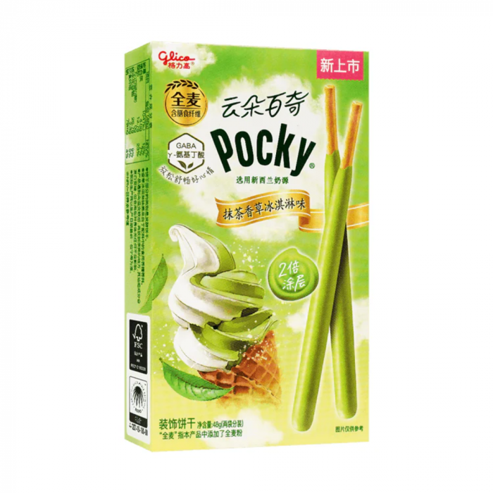 Pocky Matcha & Vanilla Ice Cream CHN 48g [1]