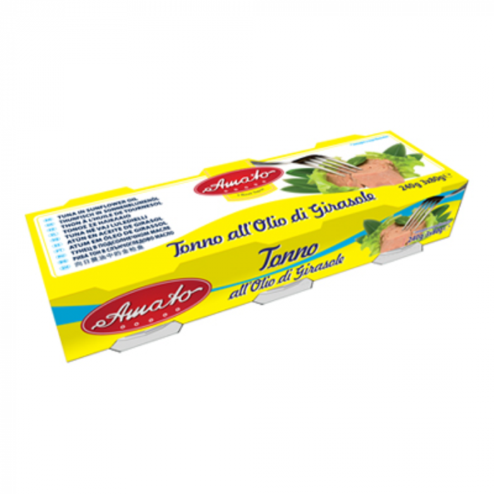 Amato Tonno in Olio Semi Girasole 3x80g [1]