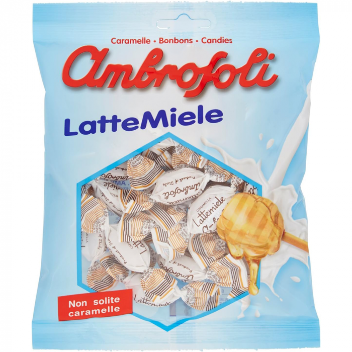 Ambrosoli Caramelle Latte Miele 135g [1]
