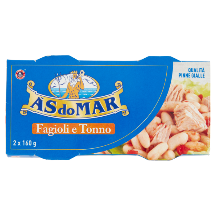 Asdomar Tonno Fagioli 2x160g [1]