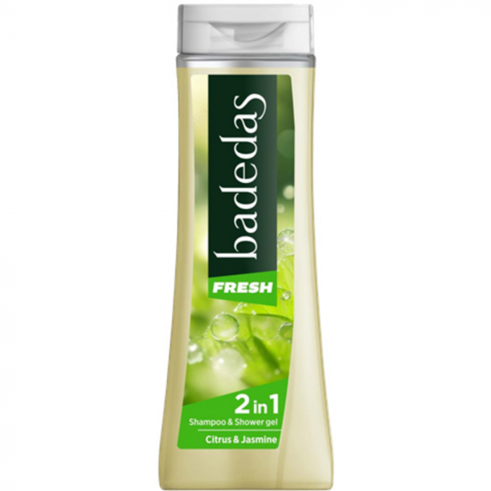 Badedas Fresh 2in1 Shampoo & Shower Gel 600ml [1]