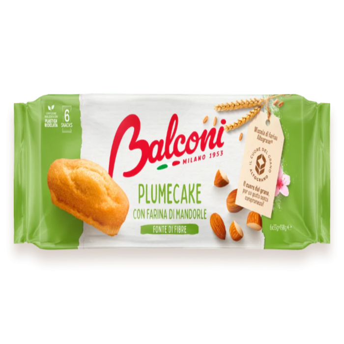 Balconi Plumcake Mandorle 198g [1]