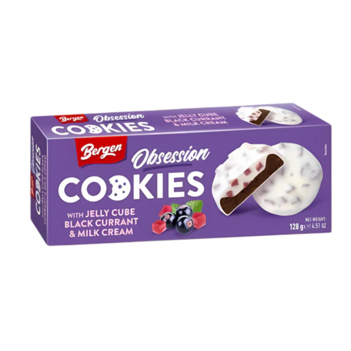 Bergen Cookies Jelly Cube Black Currant & Milk Cream HU 128g [1]