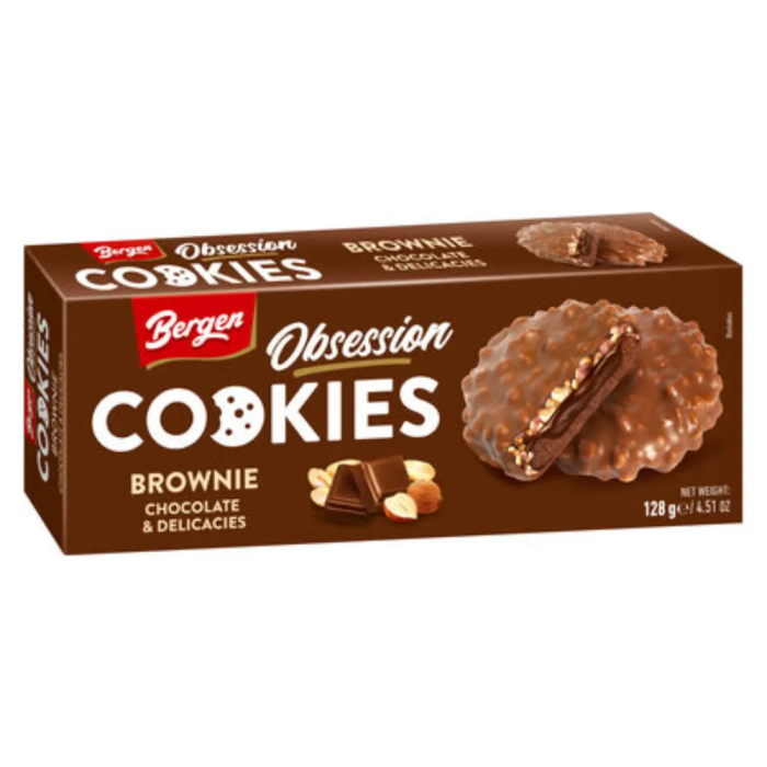 Bergen Obsession Brownie Cookies HU 128g [1]