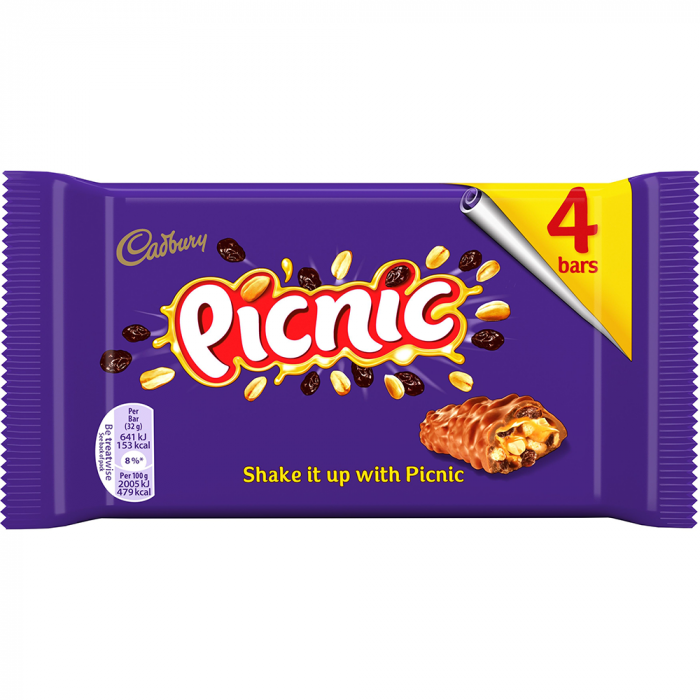 Cadbury Picnic 4pk UK 128g