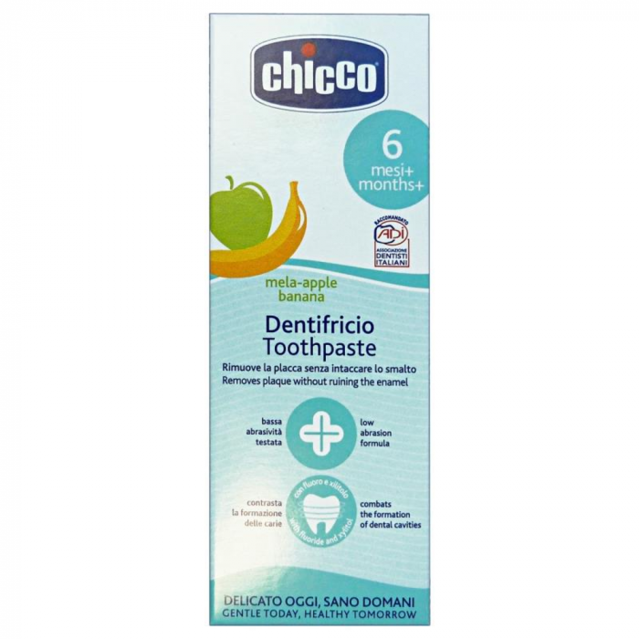 Chicco 6+ luni Junior Mela/Banana 50ml pasta dinti [1]