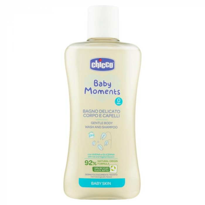 Chicco Baby Bagno Corpo-Capelli Delicato 200ml [1]