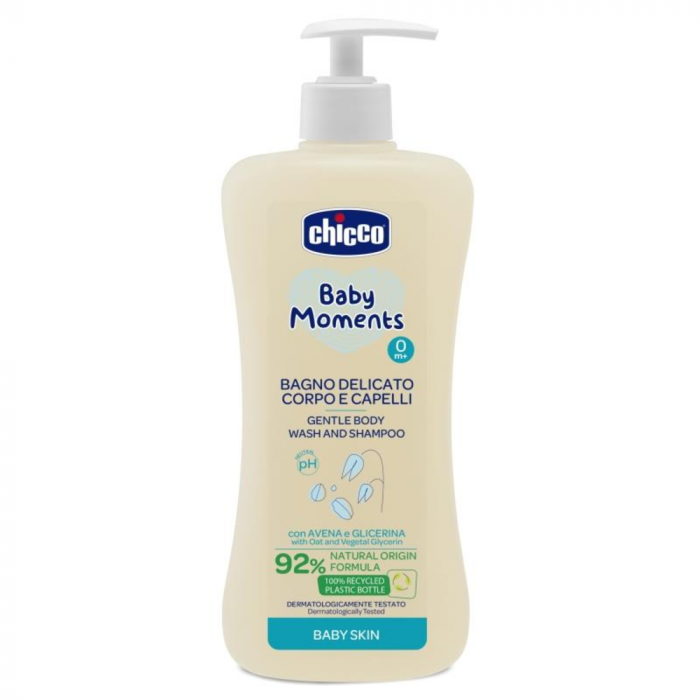 Chicco Baby Bagno Corpo-Capelli Delicato 500ml [1]