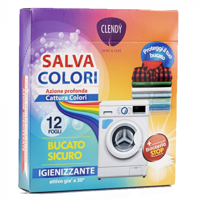 Clendy Salva Colori 12 buc. servetele culoare [1]