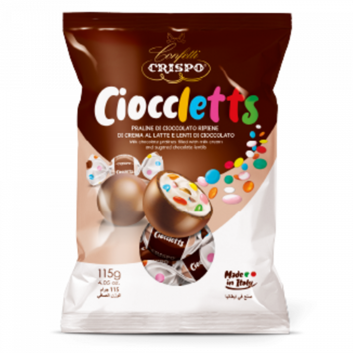 Crispo Praline Cioccletts 115g [1]