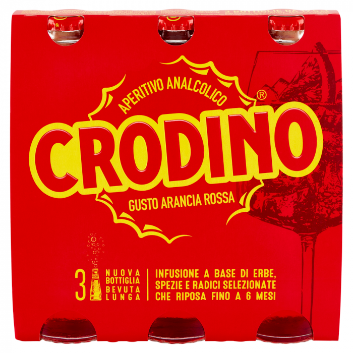 Crodino Aperitivo Arancia Rossa 3x175ml non-alcoolic [1]