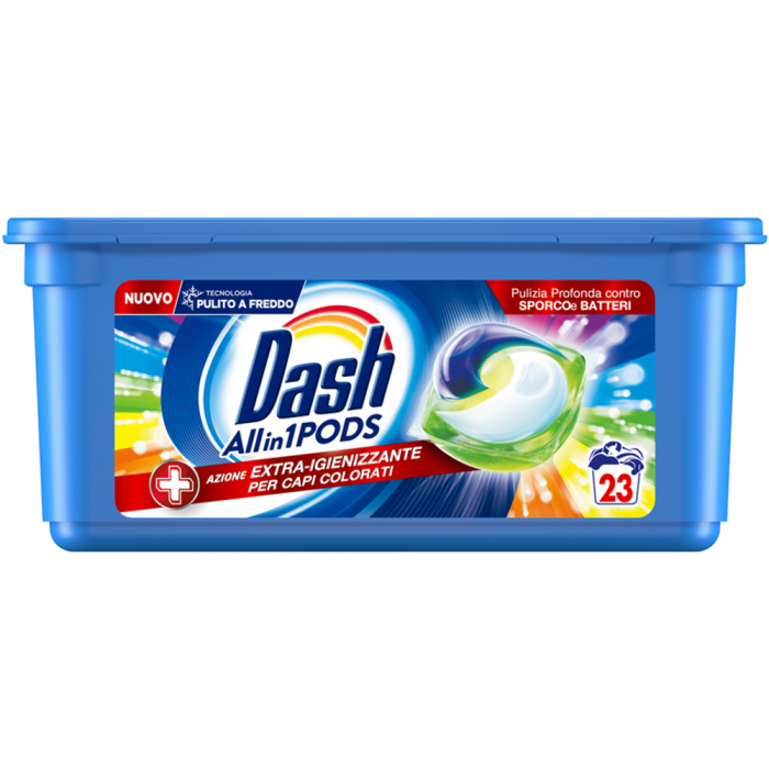Dash Pods All-in-1 Igienizzante Colore 23 capsule [1]