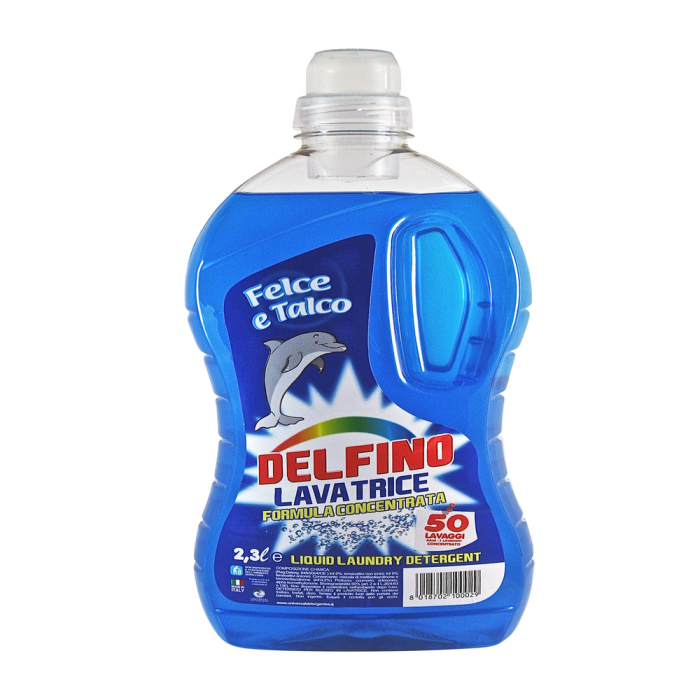 Delfino Lavatrice 50 Felce & Talco 2.3l detergent rufe [1]