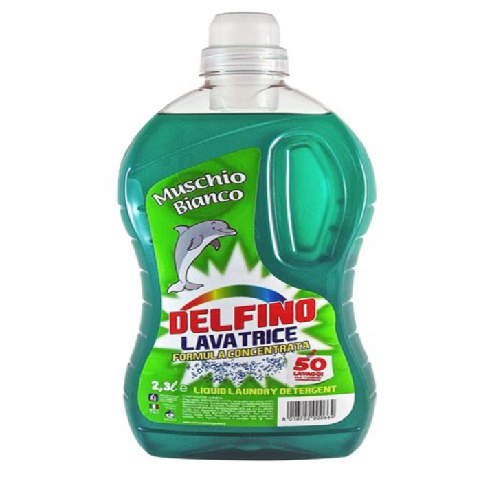 Delfino Lavatrice 50 Muschio Bianco 2.3l detergent rufe [1]