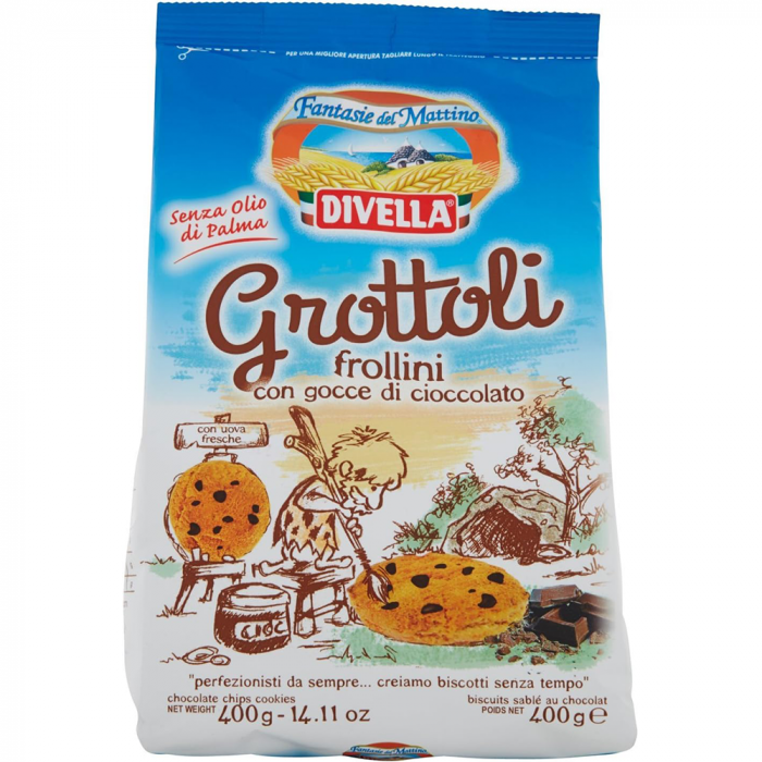 Divella Grottoli Frollini Cioccolato 400g [1]