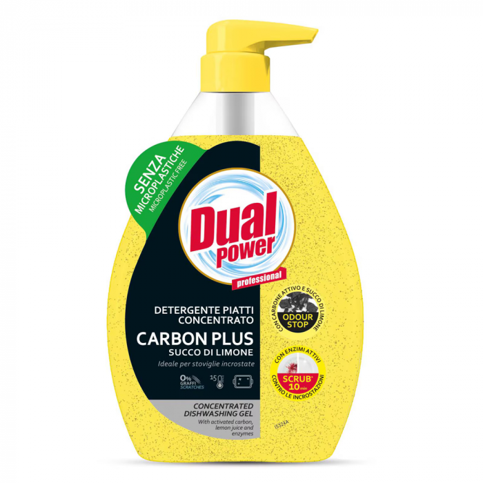 Dual Power Piatti Carbon & Limone 600ml [1]