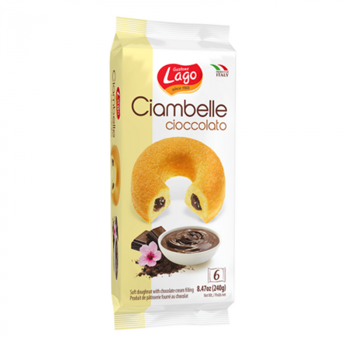 Elledi Lago Ciambelle Cioccolato 240g [1]