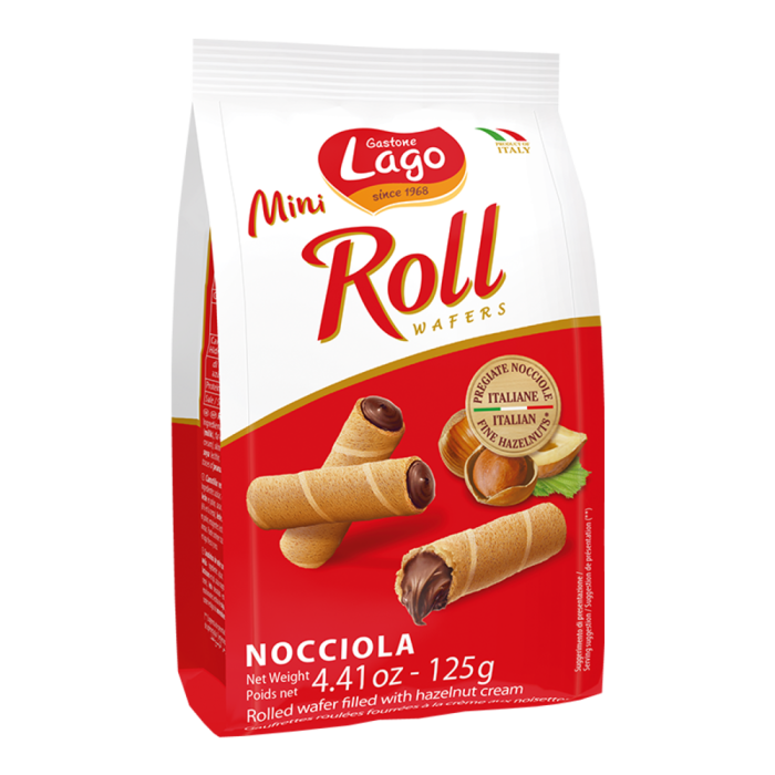 Elledi Lago Mini Roll Nocciola 125g [1]