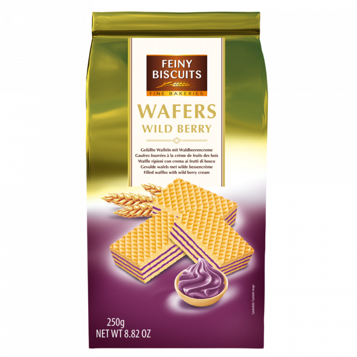 Feiny Biscuits Napolitane cu Fructe de Padure 250g [1]