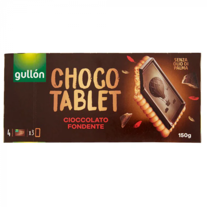 Gullon Choco Tablet Fondente 150g [1]