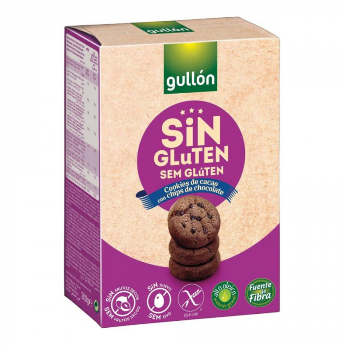 Gullon Choco Cookies Gluten Free 200g [1]