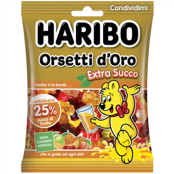 Haribo Orsetti d'Oro Extra Succo 150g [1]
