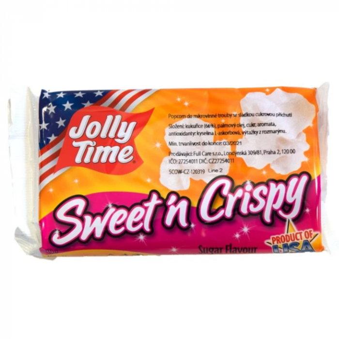 Jolly Time Sweet'n Crispy Popcorn USA 100g [1]