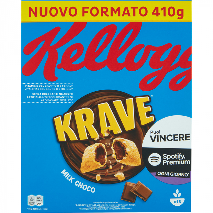 Kellogg's Krave Cioccolato al Latte 410g [1]