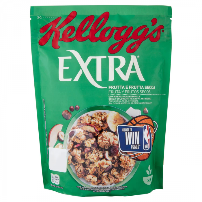 Kellogg's Muesli Extra Croccante Frutta 375g