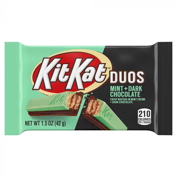 KitKat Duos Dark Chocolate & Mint USA 42g [1]