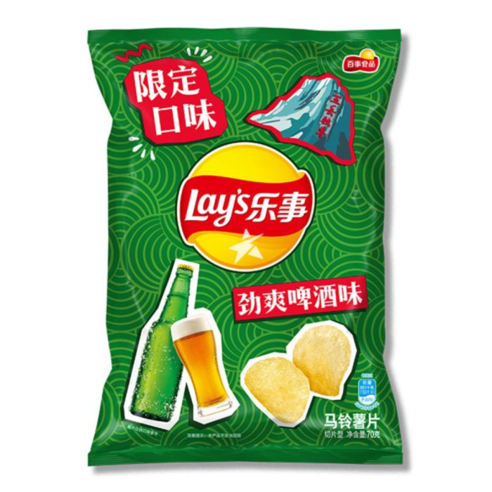 Lay's City Classic Tsingtao Beer Limited Edition CHN 70g [1]