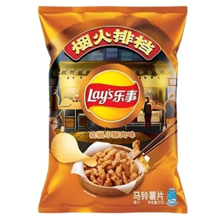 Lay's Sichuan Pepper & Small Crispy Meat CHN 70g [1]
