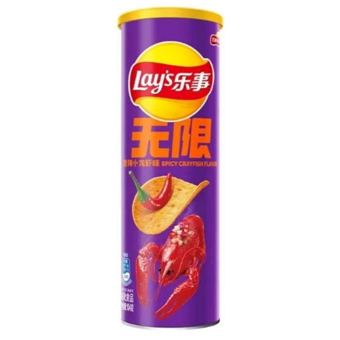 Lay‘s Stax Spicy Crayfish CHN 90g [1]