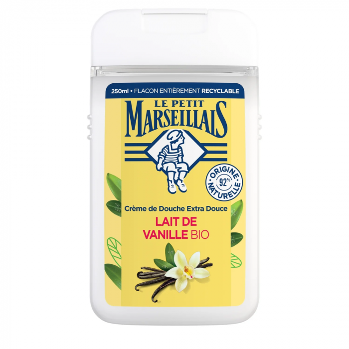 Le Petit Marseillais Gel Douche Lait de Vanille Bio FR 250ml [1]