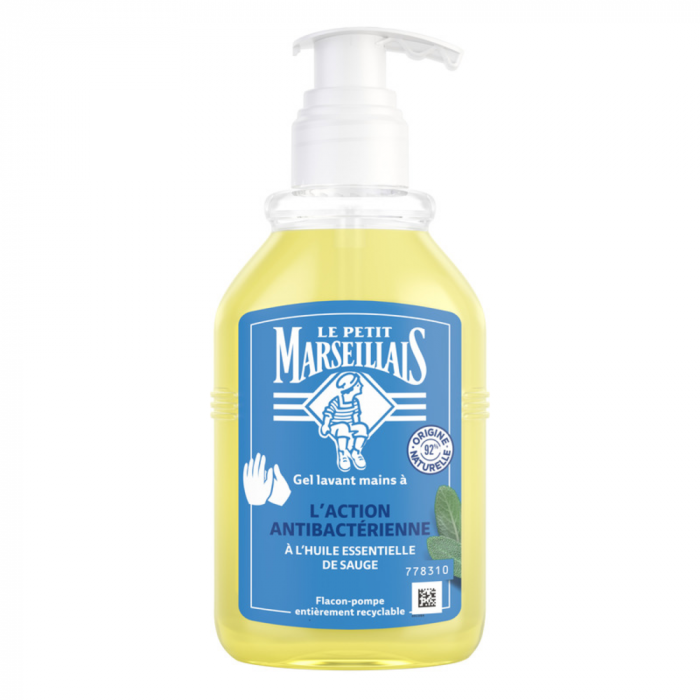 Le Petit Marseillais Savon Antibacterienne a l'Huile Essentiale FR 250ml [1]