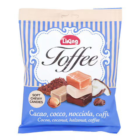 Liking Caramelle Toffee Cacao/Cocco/Nocciola 175g [1]