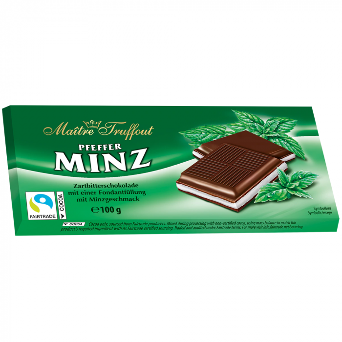 Maitre Truffout Ciocolata cu Menta 100g [1]