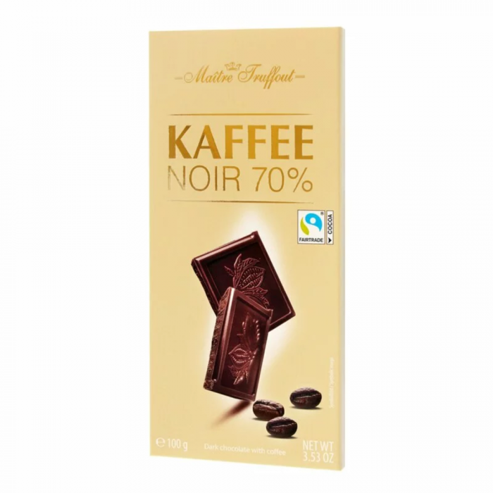 Maitre Truffout Noir cu Cafea 70% 100g ciocolata [1]
