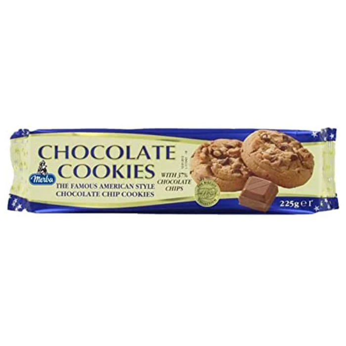 Merba Chocolate Chip Cookies 225g [1]