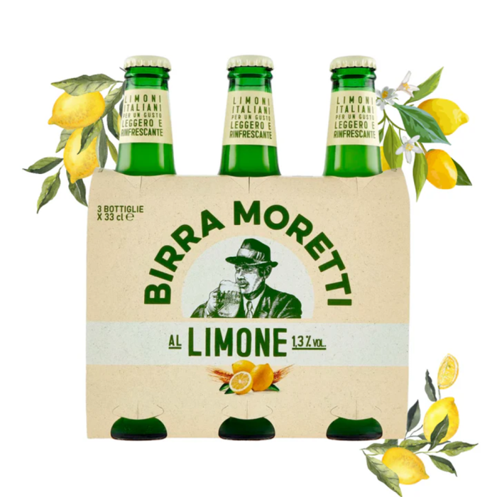 Moretti Limone Radler 3x330ml [1]