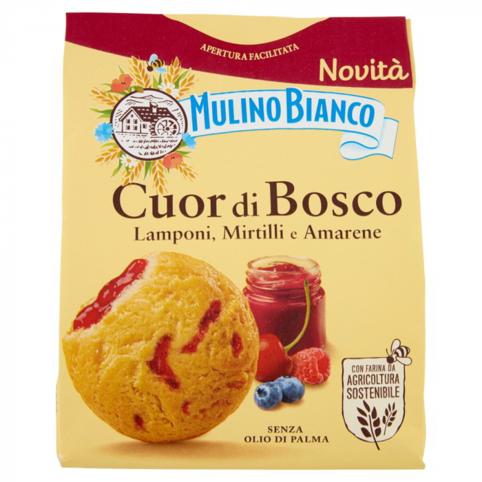 Mulino Bianco Cuor di Bosco 300g biscuiti [1]