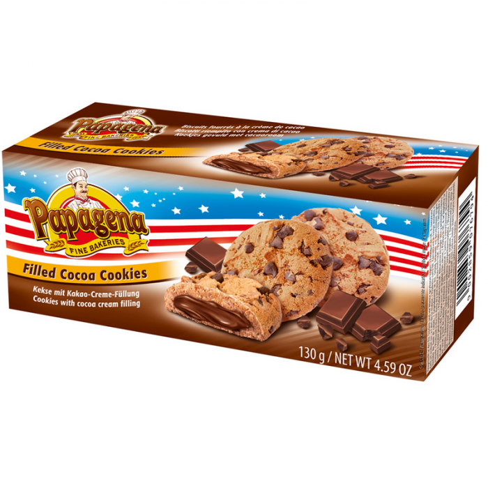 Papagena Fursecuri cu Crema de Ciocolata 130g [1]