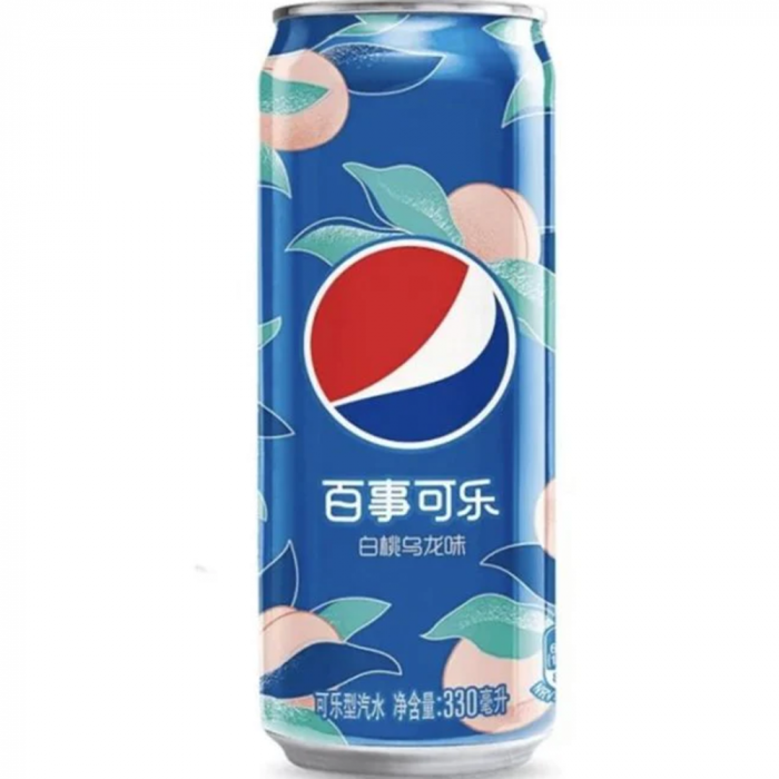 Pepsi White Peach Oolong CHN 330ml [1]
