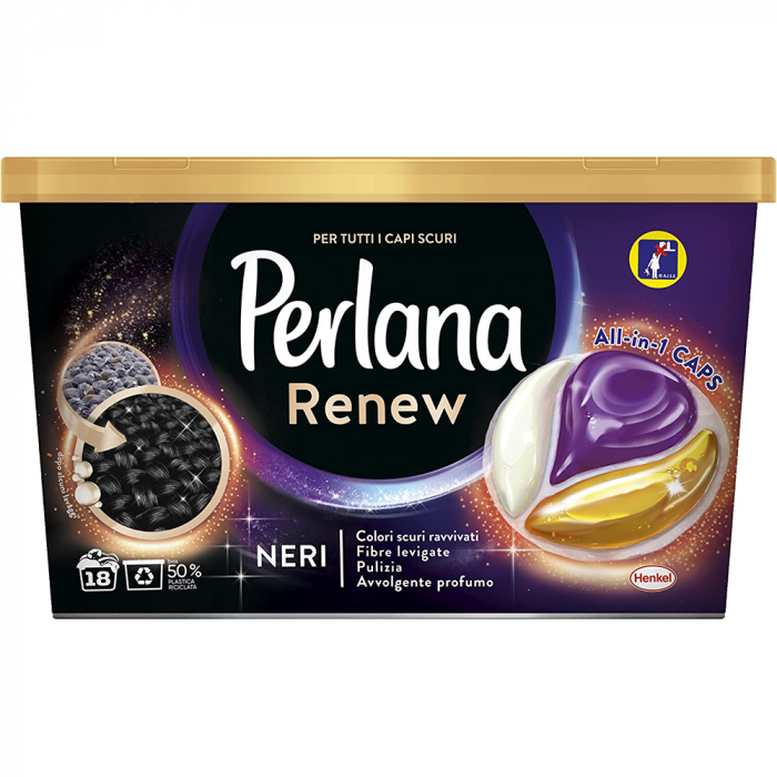 Perlana Renew Caps Neri x18 [1]