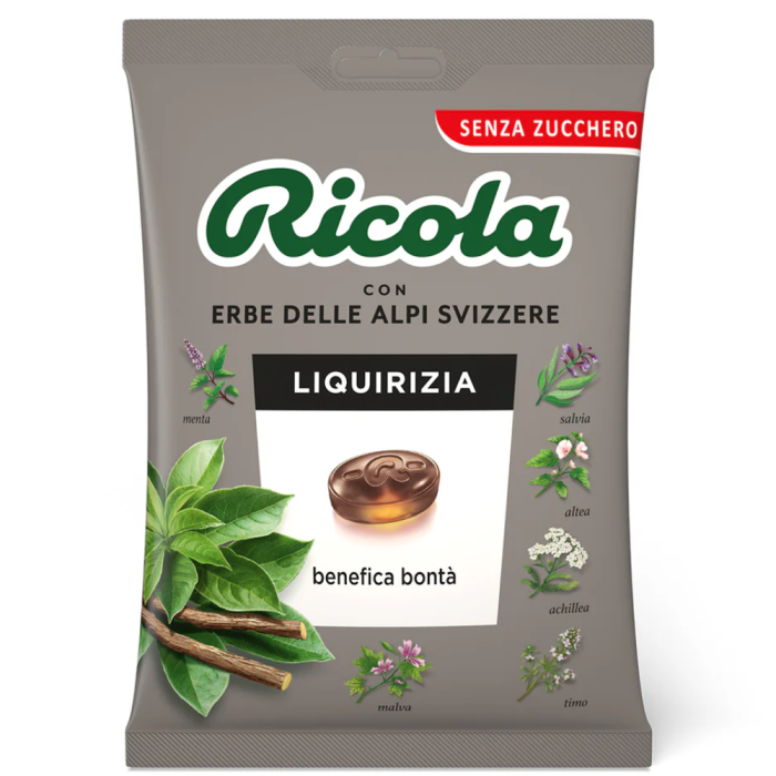 Ricola Liquirizia Fara Zahar 70g [1]