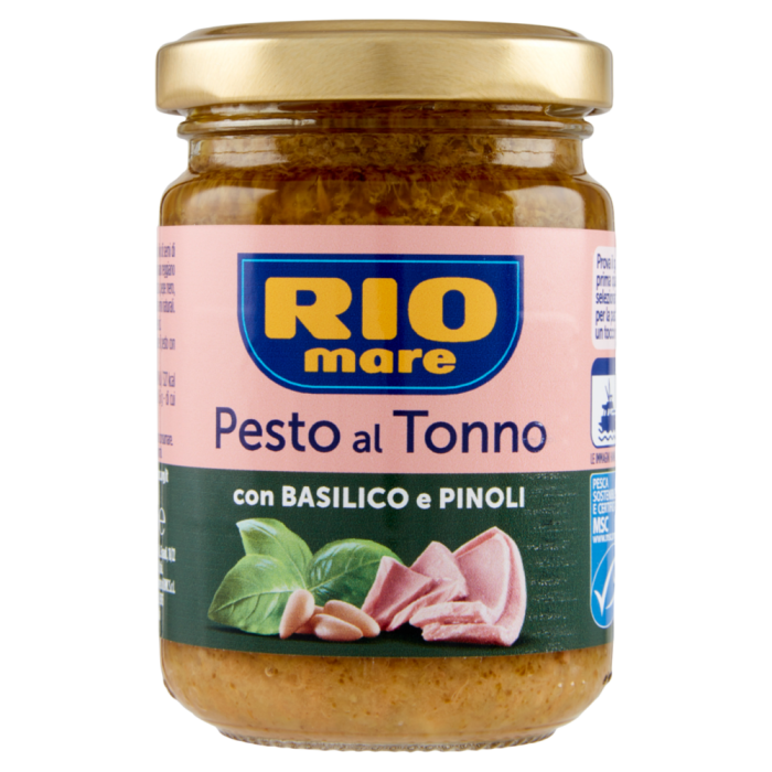 Rio Mare Pesto Tonno, Basilico, Pinoli 130g [1]