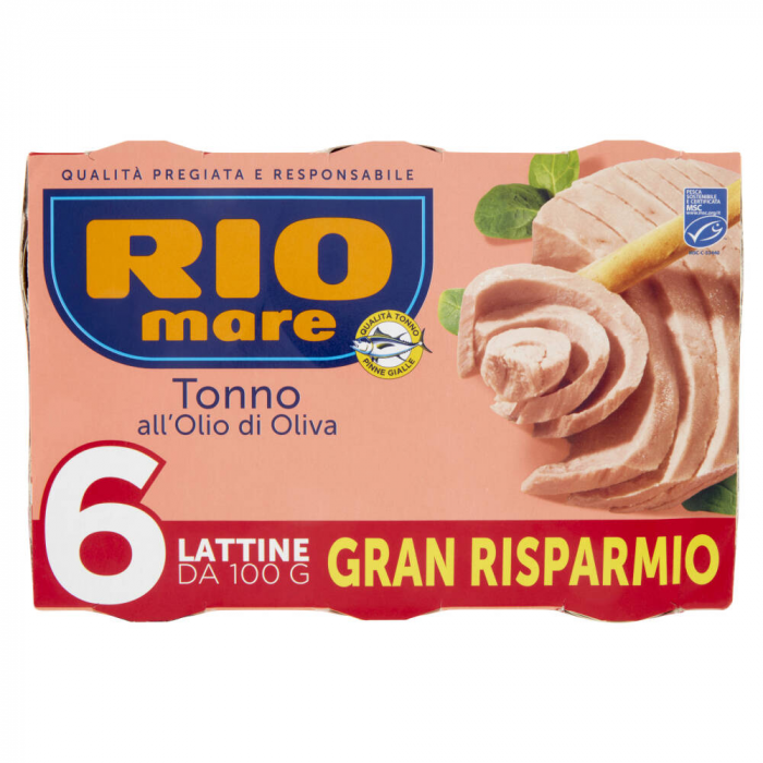 Rio Mare Tonno Olio di Oliva 6x100g [1]