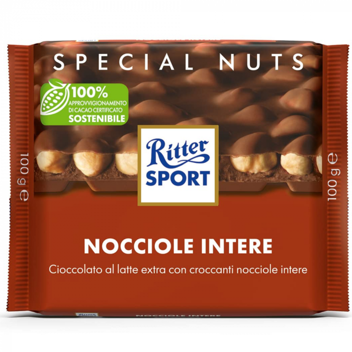 Ritter Sport Latte Nocciole Intere 100g [1]