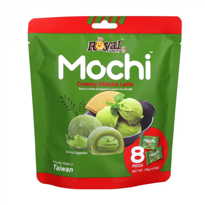 Royal Family Mochi Creamy Matcha Latte TWN 120g [1]